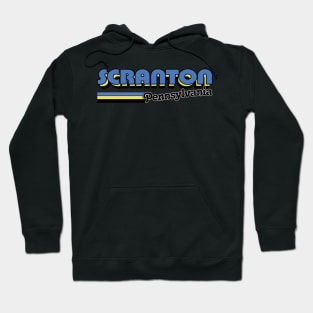 Scranton, PA ///// Retro Logo Design Hoodie